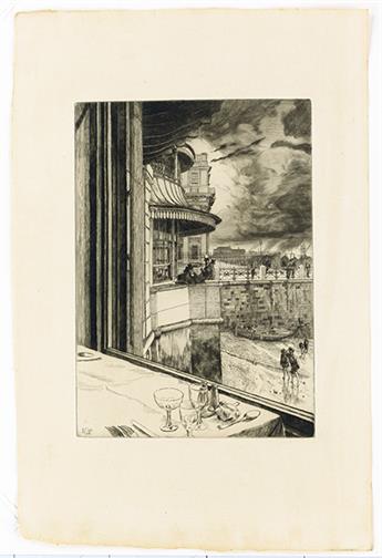 JAMES JACQUES TISSOT Trafalgar Tavern, Greenwich.